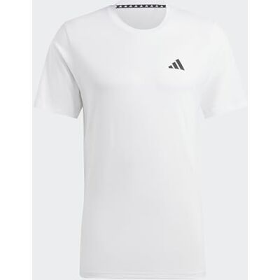Adidas Train Essentials Feelready Training Tee voor heren, wit/zwart, L Adidas Train Essentials Feelready Training Tee voor heren, wit/zwart, L