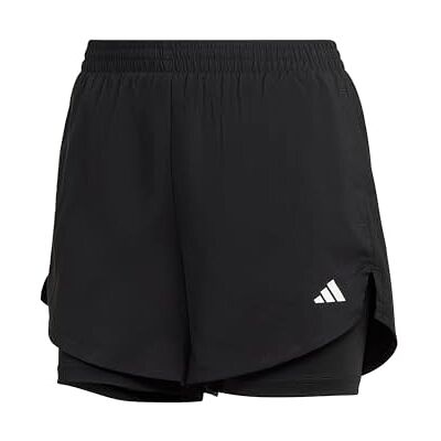 Adidas AEROREADY Made for Training Minimal Two-in-One Shorts dames Adidas AEROREADY Made for Training Minimal Two-in-One Shorts dames