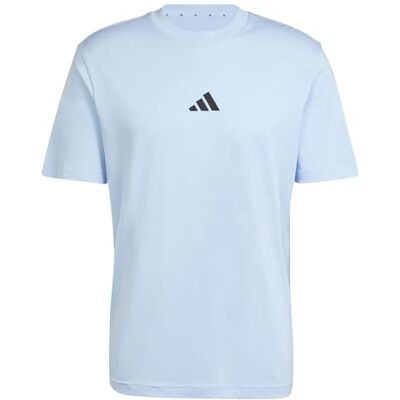Adidas Essentials Small Logo Single Jersey Tee T-shirt voor heren (1 stuk) Adidas Essentials Small Logo Single Jersey Tee T-shirt voor heren (1 stuk)
