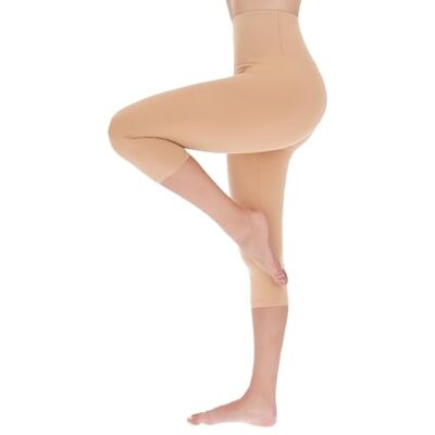 FUTURO FASHION 3/4 legging voor dames, hoge taille, boterzacht, niet doorzichtig, rekbaar, casual, yoga, hardlopen, maat S-XXL, borstel, S-M S-M FUTURO FASHION 3/4 legging voor dames, hoge taille, boterzacht, niet doorzichtig, rekbaar, casual, yoga, hardlopen, maat S-XXL, borstel, S-M S-M