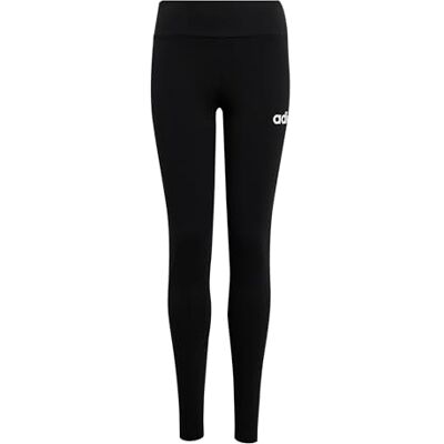 Adidas Essentials legging voor meisjes, zwart/wit, 11-12 jaar Adidas Essentials legging voor meisjes, zwart/wit, 11-12 jaar