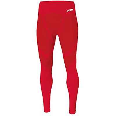 JAKO Lange Panty Comfort 2.0, Uniseks-Volwassene, Sportrood, L JAKO Lange Panty Comfort 2.0, Uniseks-Volwassene, Sportrood, L