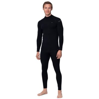 DANISH ENDURANCE Thermische merino-set voor heren, 250 g/m², isolerend Thermische set van merinowol, 250 g/m², isolerend en geurbestendig, voor skiën en wandelen bij koud weer XXL DANISH ENDURANCE Thermische merino-set voor heren, 250 g/m², isolerend Thermische set van merinowol, 250 g/m², isolerend en geurbestendig, voor skiën en wandelen bij koud weer XXL