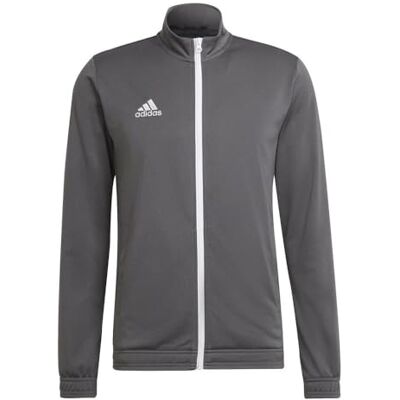 Adidas Entrada 22 Herenjas, trainingsjas, Team Grey Four (grijs), XS Adidas Entrada 22 Herenjas, trainingsjas, Team Grey Four (grijs), XS