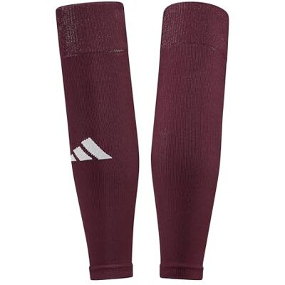 Adidas Uniseks Milano mouwsokken, team kastanjebruin 2/wit, XXS Adidas Uniseks Milano mouwsokken, team kastanjebruin 2/wit, XXS