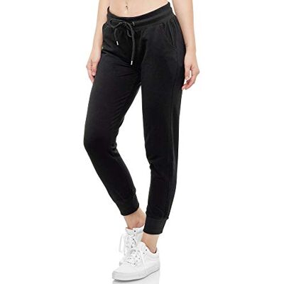 Smith & Solo Joggingbroek voor dames Katoenen joggingbroek voor dames Slim-fit lange trainingsbroek Fitnessbroek met hoge taille Jogger Modern Running Broek, zwart. L Smith & Solo Joggingbroek voor dames Katoenen joggingbroek voor dames Slim-fit lange trainingsbroek Fitnessbroek met hoge taille Jogger Modern Running Broek, zwart. L
