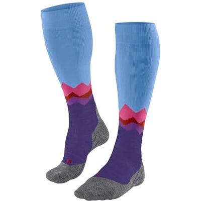 Falke TK2 Explore Long W Kh laine fil fonctionnel 1 paire, Chaussettes de randonnée Femme, Violet Purple 6300, 39-40 Falke TK2 Explore Long W Kh laine fil fonctionnel 1 paire, Chaussettes de randonnée Femme, Violet Purple 6300, 39-40