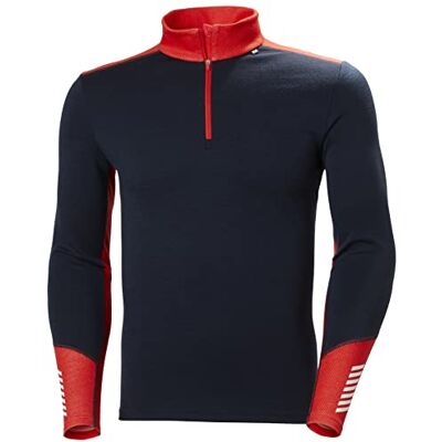 Helly Hansen Lifa Merino Midweight 1/2 Zip T-Shirt 1/2 Zip Heren Helly Hansen Lifa Merino Midweight 1/2 Zip T-Shirt 1/2 Zip Heren