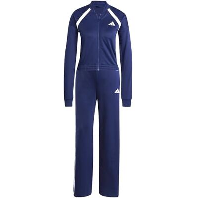 Adidas Dames TEAMSPORT TRACKSUIT, Donkerblauw, XL Adidas Dames TEAMSPORT TRACKSUIT, Donkerblauw, XL