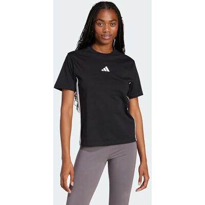 Adidas Essentials 3-Stripes Cotton T-shirt voor dames (1 stuk) Adidas Essentials 3-Stripes Cotton T-shirt voor dames (1 stuk)