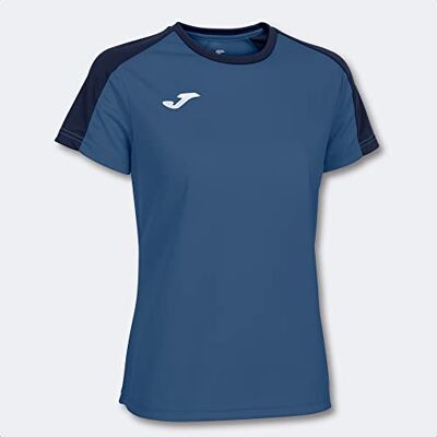 Joma Eco Championship T-shirt met korte mouwen voor dames, Navy Blauw Joma Eco Championship T-shirt met korte mouwen voor dames, Navy Blauw