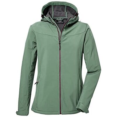killtec Kos 179 Wmn Sftshll Jckt 2 softshelljas voor dames met capuchon killtec Kos 179 Wmn Sftshll Jckt 2 softshelljas voor dames met capuchon