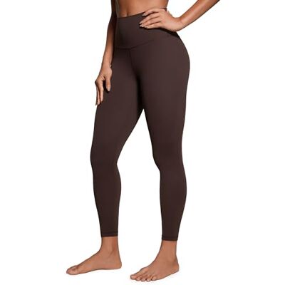 CRZ YOGA Damespanty, hoge taille, sportlegging, thermische broek met zakken, 71 cm 42 CRZ YOGA Damespanty, hoge taille, sportlegging, thermische broek met zakken, 71 cm 42