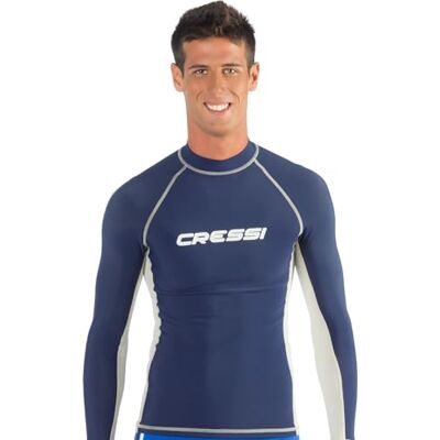 CRESSI Rash Guard heren hoge overall uv-bescherming (UPF) 50+ CRESSI Rash Guard heren hoge overall uv-bescherming (UPF) 50+