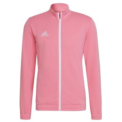 Adidas Entrada 22 Track Jacket, herenjas, Semi Pink Glow (roze), M Adidas Entrada 22 Track Jacket, herenjas, Semi Pink Glow (roze), M