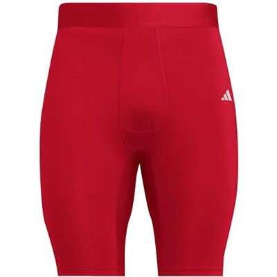 Adidas Techfit korte panty voor heren (1/2) Adidas Techfit korte panty voor heren (1/2)