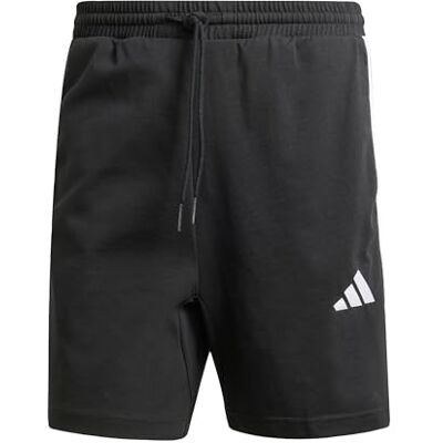Adidas ESSENTIAL THREE STRIPES Single JERSEY SHORT 17 cm Herenshorts Adidas ESSENTIAL THREE STRIPES Single JERSEY SHORT 17 cm Herenshorts