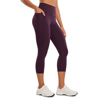 CRZ YOGA Butterluxe Capri Leggings voor dames, hoge taille, met zakken, trainingsbroek, yogabroek, 53 cm Extrêmement Doux, Compression Douce, Entraînement, Taille Haute, pour Femmes 40 CRZ YOGA Butterluxe Capri Leggings voor dames, hoge taille, met zakken, trainingsbroek, yogabroek, 53 cm Extrêmement Doux, Compression Douce, Entraînement, Taille Haute, pour Femmes 40