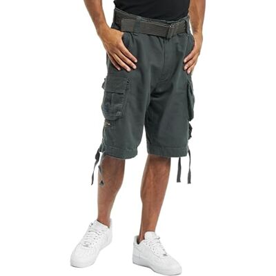 Brandit heren Korte broek met zakken Savage Vintage Shorts, Antraciet, XL XL Brandit heren Korte broek met zakken Savage Vintage Shorts, Antraciet, XL XL