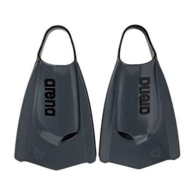 ARENA Powerfin Pro II Palmes de Piscine d'Entraînement, Palmes de Piscine Adulte, Palmes 100% Silicone, Palmes de Piscine Courtes et Confortables ARENA Powerfin Pro II Palmes de Piscine d'Entraînement, Palmes de Piscine Adulte, Palmes 100% Silicone, Palmes de Piscine Courtes et Confortables