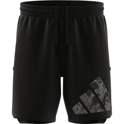 Adidas Workout Logo Knit Shorts Casual Shorts Heren Adidas Workout Logo Knit Shorts Casual Shorts Heren