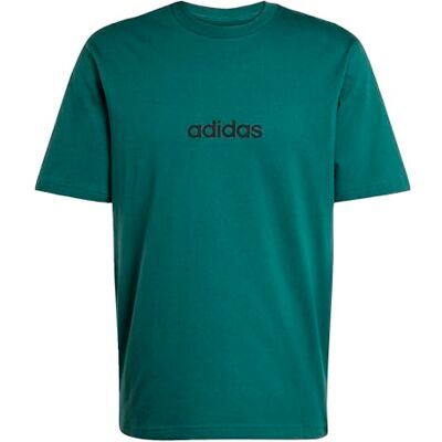 Adidas Essentials Linear Single Jersey Tee T-shirt voor heren Adidas Essentials Linear Single Jersey Tee T-shirt voor heren