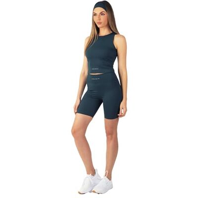 Carlheim Serenita Active Collection Dames Shorts 20 cm Blauw L Carlheim Serenita Active Collection Dames Shorts 20 cm Blauw L