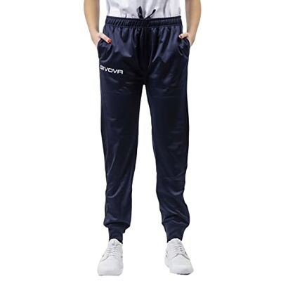 Givova Capri broek, uniseks, kostuumbroek, Blauw Givova Capri broek, uniseks, kostuumbroek, Blauw