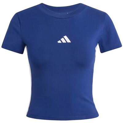 Adidas Essentials 3 strepen slim baby T-shirt dames (1 stuk) Adidas Essentials 3 strepen slim baby T-shirt dames (1 stuk)
