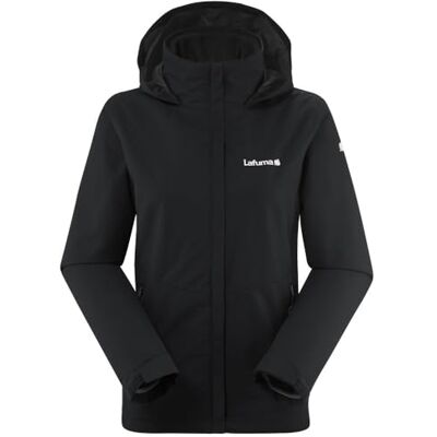 Lafuma ACCESS 3-in-1 waterdichte damesjas uitneembare fleece beschermende jas wandelen zwart Lafuma ACCESS 3-in-1 waterdichte damesjas uitneembare fleece beschermende jas wandelen zwart