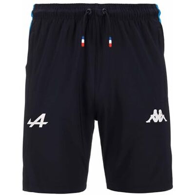 Kappa Adrin BWT Alpine F1 Team 2024 Herenshorts, zwart, blauw, roze Kappa Adrin BWT Alpine F1 Team 2024 Herenshorts, zwart, blauw, roze