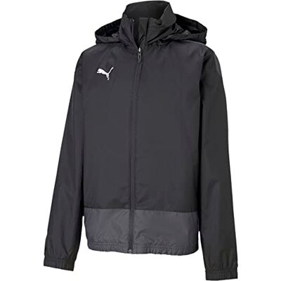 Puma Jungen teamGOAL 23 Training Jr Regenjacke, Black/Asphalt, 152 Puma Jungen teamGOAL 23 Training Jr Regenjacke, Black/Asphalt, 152
