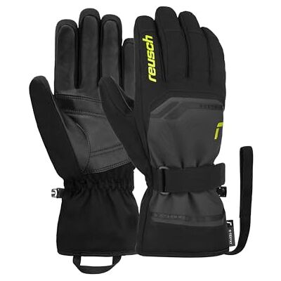 Reusch Gants de ski pour homme et femme Chauds, imperméables et Primus R-TEX XT Gants d'hiver respirants avec fermeture pour le ski, l'extérieur et les loisirs Taille 6,5-12 Reusch Gants de ski pour homme et femme Chauds, imperméables et Primus R-TEX XT Gants d'hiver respirants avec fermeture pour le ski, l'extérieur et les loisirs Taille 6,5-12