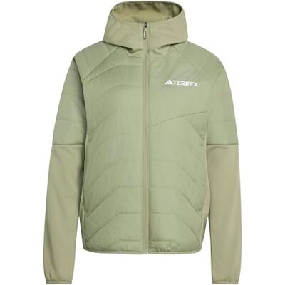 Adidas Terrex Multi Climawarm Geïsoleerde Hybrid Hooded Jacket Damesjas (1 stuk) Adidas Terrex Multi Climawarm Geïsoleerde Hybrid Hooded Jacket Damesjas (1 stuk)