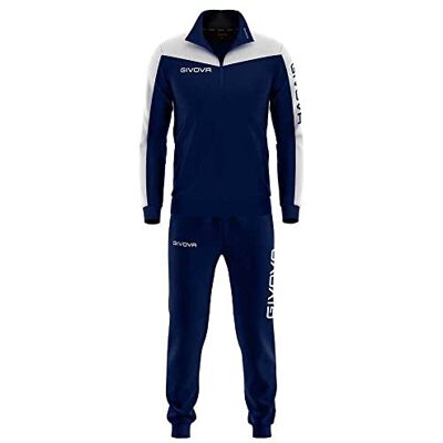 Givova Combinaison Rome triacétate bleu/blanc taille M Givova Combinaison Rome triacétate bleu/blanc taille M
