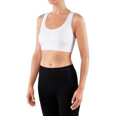 Falke Madison Low Support sportbeha voor activiteiten met lage intensiteit, elastisch, naadloos, met lichte compressie, ademend, sneldrogend, functioneel garen, 1 stuk Falke Madison Low Support sportbeha voor activiteiten met lage intensiteit, elastisch, naadloos, met lichte compressie, ademend, sneldrogend, functioneel garen, 1 stuk