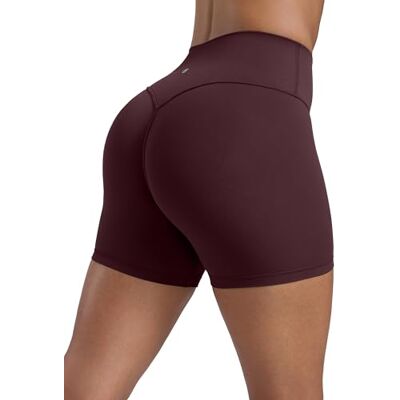CRZ YOGA Secretsculpt Motard Shorts 10/15cm, dode pruim 38 CRZ YOGA Secretsculpt Motard Shorts 10/15cm, dode pruim 38