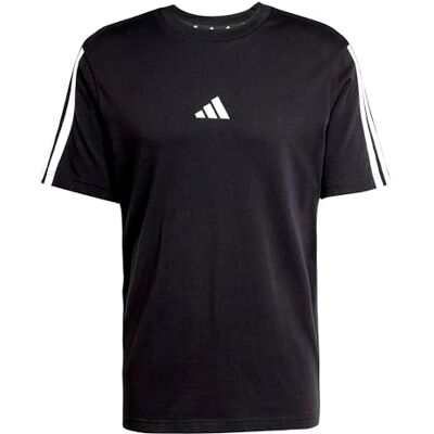 Adidas Essentials Three Stripes Single Jersey Tee T-shirt voor heren (1 stuk) Adidas Essentials Three Stripes Single Jersey Tee T-shirt voor heren (1 stuk)