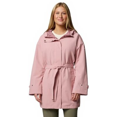 Columbia Here And There 3 Trench Jacket regenjas voor dames, waterdicht, 1 stuk Columbia Here And There 3 Trench Jacket regenjas voor dames, waterdicht, 1 stuk