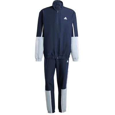 Adidas Sportswear Colorblock 3-Stripes Track Suit, Legend Ink, M Adidas Sportswear Colorblock 3-Stripes Track Suit, Legend Ink, M