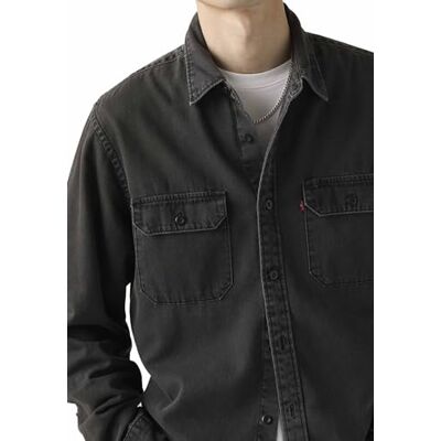 Levis Jackson Worker Herenshirt (1 stuk), Cosmo Washed Black, XL XL Levis Jackson Worker Herenshirt (1 stuk), Cosmo Washed Black, XL XL