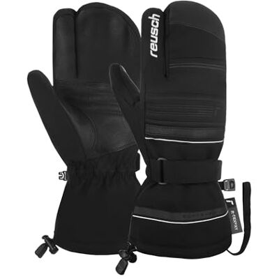 Reusch Lobster Gants de ski pour homme et femme Extra chauds Softshell Conan R-TEX XT Lobster Gants d'hiver à 3 doigts imperméables et respirants pour le ski, l'extérieur et les loisirs Taille 6,5 Reusch Lobster Gants de ski pour homme et femme Extra chauds Softshell Conan R-TEX XT Lobster Gants d'hiver à 3 doigts imperméables et respirants pour le ski, l'extérieur et les loisirs Taille 6,5