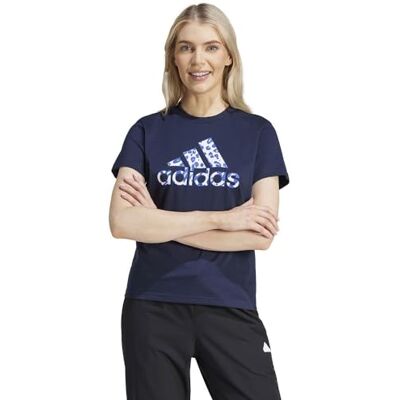 Adidas Animal Print Graphic Tee T-shirt voor dames Adidas Animal Print Graphic Tee T-shirt voor dames