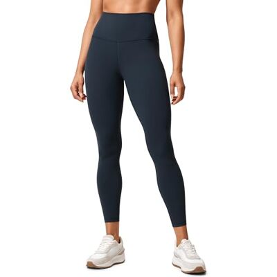 CRZ YOGA Dames Butterlift Hoge Taille Workout Leggings 64 cm Atletische Yoga Broek, Echte marine, 38 38 CRZ YOGA Dames Butterlift Hoge Taille Workout Leggings 64 cm Atletische Yoga Broek, Echte marine, 38 38