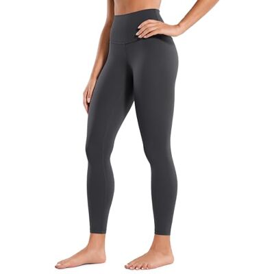 CRZ YOGA Damespanty, hoge taille, sportlegging, thermische broek met zakken, 71 cm 36 CRZ YOGA Damespanty, hoge taille, sportlegging, thermische broek met zakken, 71 cm 36