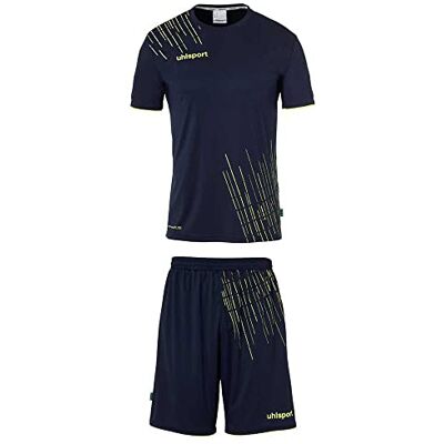 uhlsport Score 26 voetbal-trikot-set, complete set met T-shirt en shorts, verkrijgbaar in 10 varianten voor volwassenen en kinderen uhlsport Score 26 voetbal-trikot-set, complete set met T-shirt en shorts, verkrijgbaar in 10 varianten voor volwassenen en kinderen