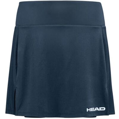HEAD Club Basic W Skirt lange kaart voor dames (1 stuk), Navy Blauw, XL XL HEAD Club Basic W Skirt lange kaart voor dames (1 stuk), Navy Blauw, XL XL