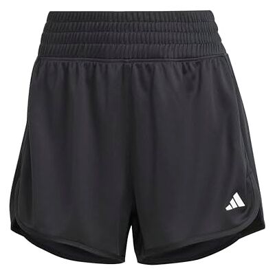 Adidas Pacer Essentials Knit High-Rise Shorts voor dames Adidas Pacer Essentials Knit High-Rise Shorts voor dames