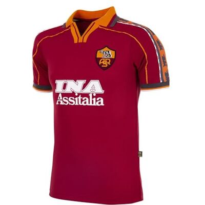 AS Roma Roma Historisch voetbalshirt voor heren AS Roma Roma Historisch voetbalshirt voor heren