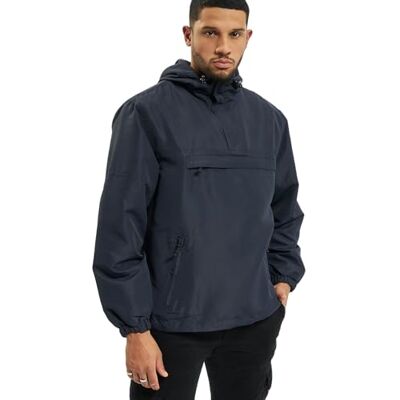 Brandit Summer Windbreaker regenjas anorak maat S tot 5XL, Navy Blauw 3XL Brandit Summer Windbreaker regenjas anorak maat S tot 5XL, Navy Blauw 3XL